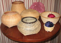 JoAnn Kelly Catsos Basketry Workshop 2007