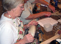 JoAnn Kelly Catsos Basketry Workshop 2007