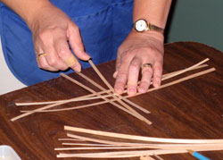 JoAnn Kelly Catsos Basketry Workshop 2007