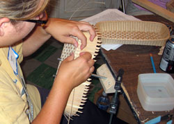 JoAnn Kelly Catsos Basketry Workshop 2007