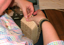 JoAnn Kelly Catsos Basketry Workshop 2007