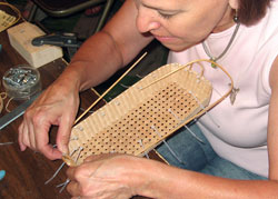 JoAnn Kelly Catsos Basketry Workshop 2007