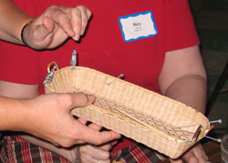 JoAnn Kelly Catsos Basketry Workshop 2007