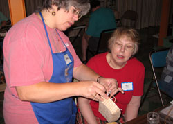 JoAnn Kelly Catsos Basketry Workshop 2007