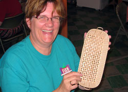JoAnn Kelly Catsos Basketry Workshop 2007