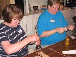 JoAnn Kelly Catsos Basketry Workshop 2008