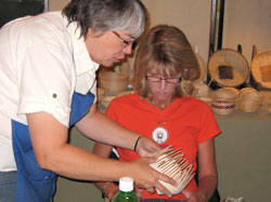 JoAnn Kelly Catsos Basketry Workshop 2008