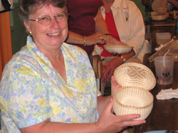 JoAnn Kelly Catsos Basketry Workshop 2008