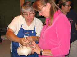 JoAnn Kelly Catsos Basketry Workshop 2008