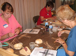 JoAnn Kelly Catsos Basketry Workshop 2008