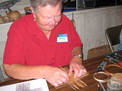 JoAnn Kelly Catsos Basketry Workshop 2008