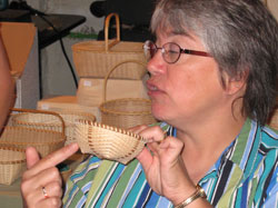 JoAnn Kelly Catsos Basketry Workshop 2008