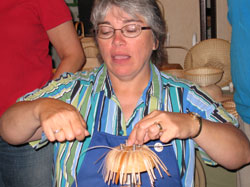 JoAnn Kelly Catsos Basketry Workshop 2008