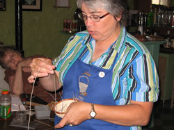 JoAnn Kelly Catsos Basketry Workshop 2008