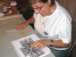 JoAnn Kelly Catsos Basketry Workshop 2008