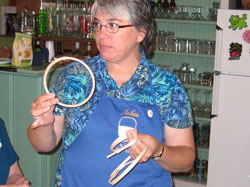 JoAnn Kelly Catsos Basketry Workshop 2008