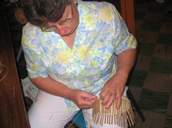 JoAnn Kelly Catsos Basketry Workshop 2008