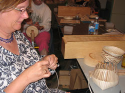 JoAnn Kelly Catsos Basketry Workshop 2008