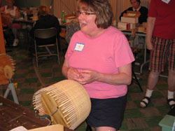 Martha Wetherbee Basket Workshop 2008 title=
