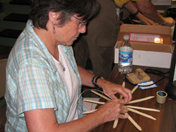 Martha Wetherbee Basket Workshop 2008 title=