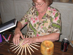 Martha Wetherbee Basket Workshop 2008 title=