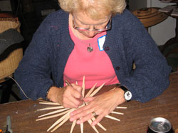 Martha Wetherbee Basket Workshop 2008 title=