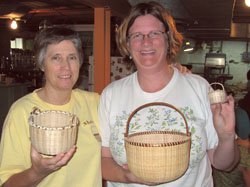 Martha Wetherbee Basket Workshop 2008 title=