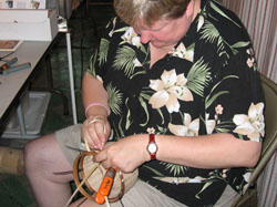 Martha Wetherbee Basket Workshop 2008 title=