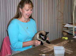 JoAnn Kelly Catsos Basketry Workshop 2009