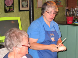 JoAnn Kelly Catsos Basketry Workshop 2009