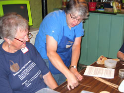 JoAnn Kelly Catsos Basketry Workshop 2009
