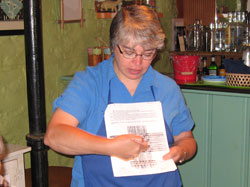 JoAnn Kelly Catsos Basketry Workshop 2009