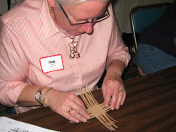 JoAnn Kelly Catsos Basketry Workshop 2009