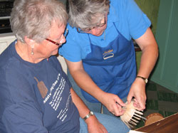 JoAnn Kelly Catsos Basketry Workshop 2009