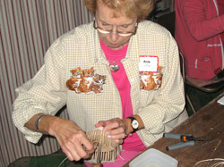 JoAnn Kelly Catsos Basketry Workshop 2009