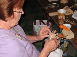 JoAnn Kelly Catsos Basketry Workshop 2009