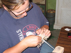 JoAnn Kelly Catsos Basketry Workshop 2009