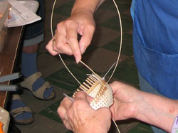 JoAnn Kelly Catsos Basketry Workshop 2009