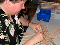 JoAnn Kelly Catsos Basketry Workshop 2009