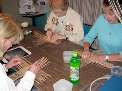 JoAnn Kelly Catsos Basketry Workshop 2009