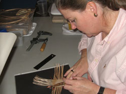 JoAnn Kelly Catsos Basketry Workshop 2009