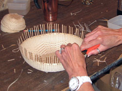 JoAnn Kelly Catsos Basketry Workshop 2009