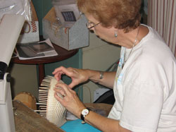 JoAnn Kelly Catsos Basketry Workshop 2009