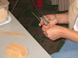 JoAnn Kelly Catsos Basketry Workshop 2010