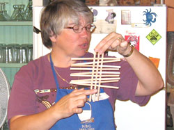 JoAnn Kelly Catsos Basketry Workshop 2010