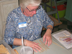 JoAnn Kelly Catsos Basketry Workshop 2010