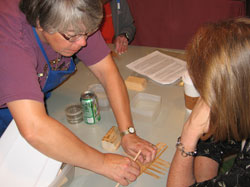 JoAnn Kelly Catsos Basketry Workshop 2010