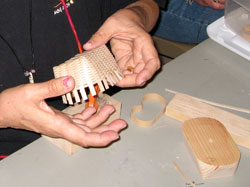 JoAnn Kelly Catsos Basketry Workshop 2010