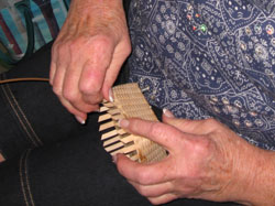 JoAnn Kelly Catsos Basketry Workshop 2010