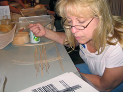JoAnn Kelly Catsos Basketry Workshop 2010